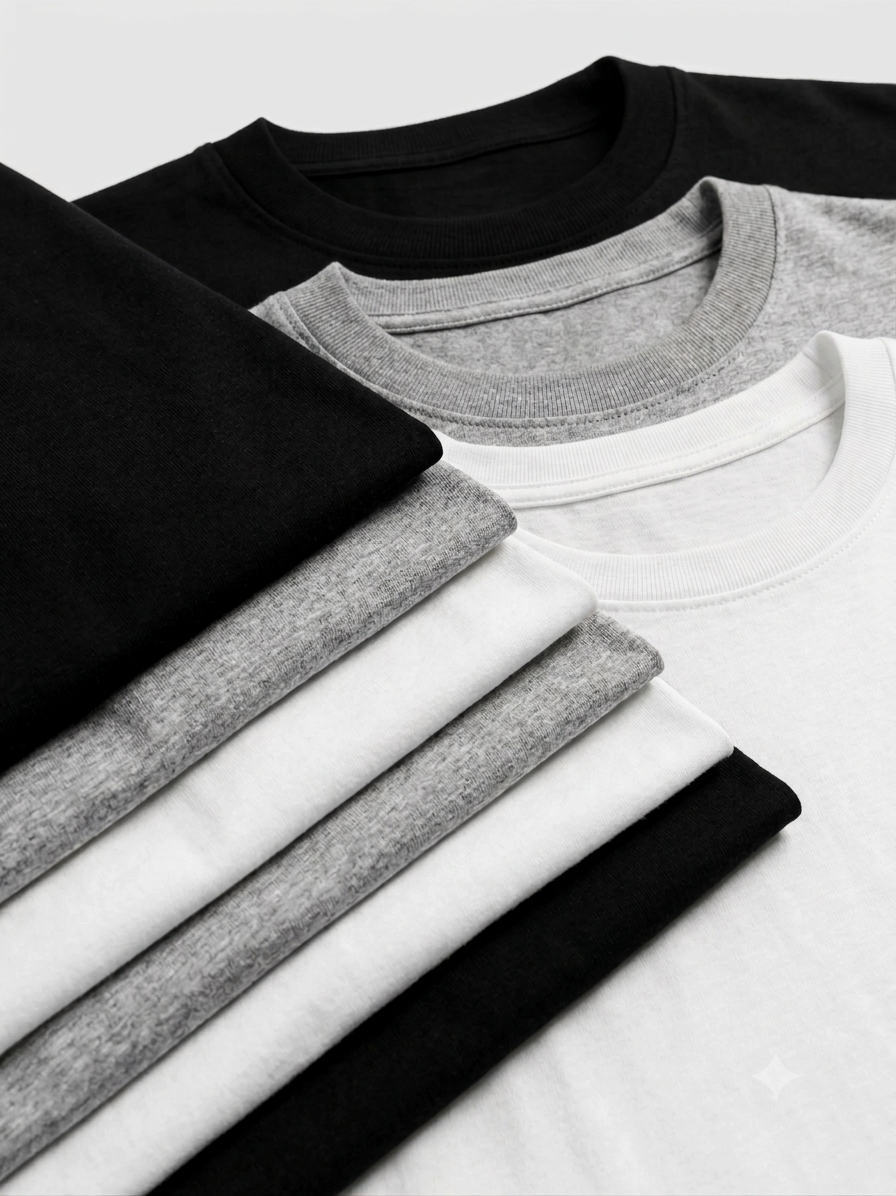 3 t-shirts